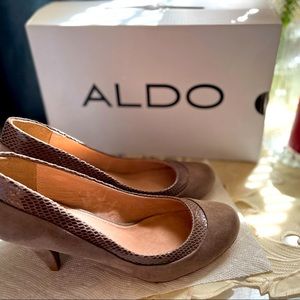 Tan Aldo Heels